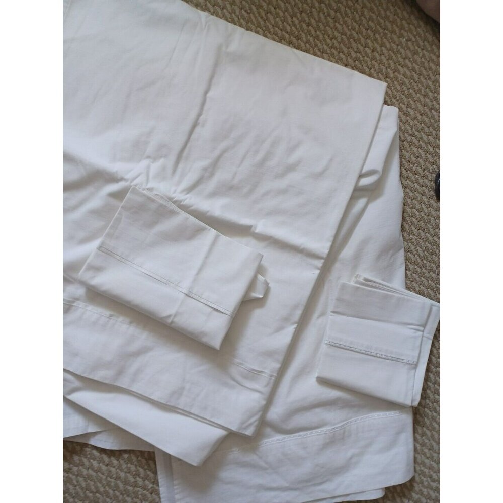 Vintage West Point Stevens High Quality Sheets Two Queen Flat W. Pillowcases